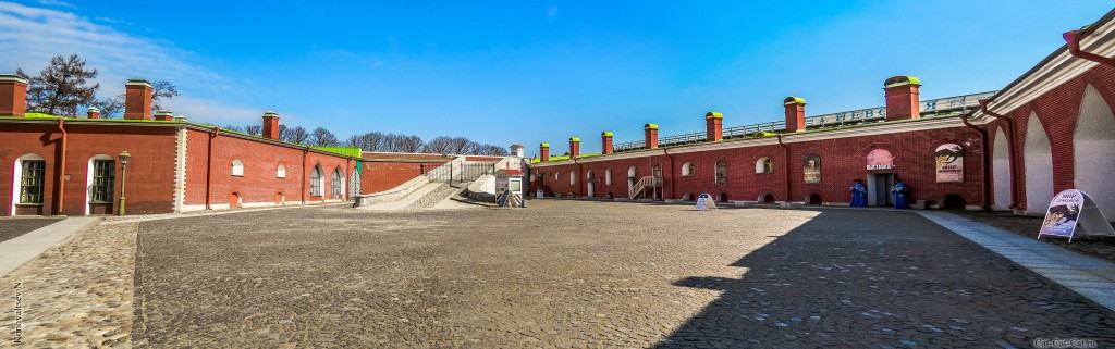 Государев бастион (Петропавловская крепость, Санкт-Петербург, панорама)
