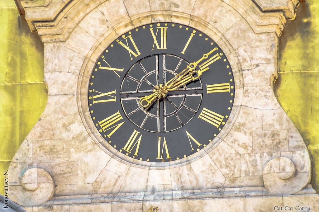 Часы Петропавловской крепости